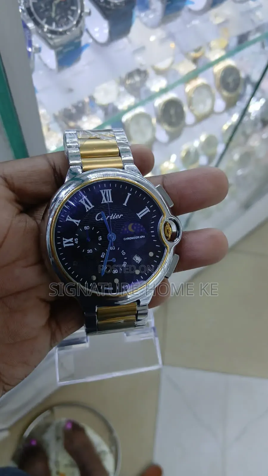 Cartier Watch -Mettalic