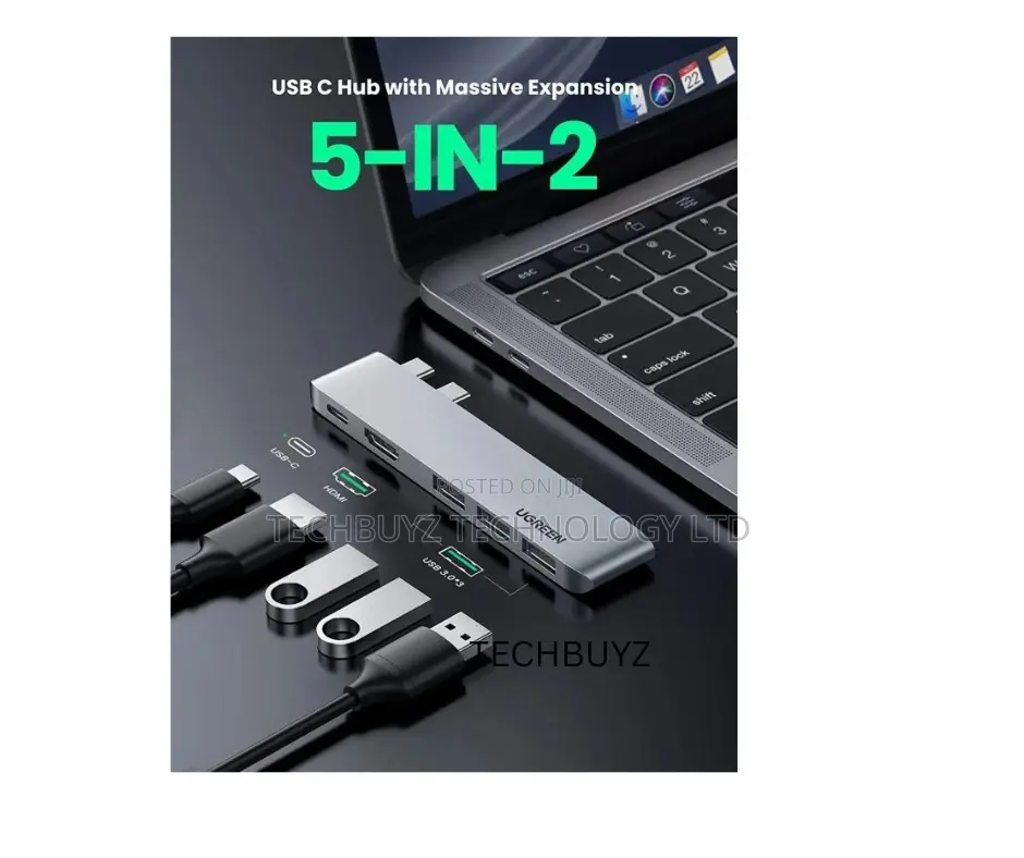 Ugreen Cm251 5-in-2 Usb-C Mac Docking Station