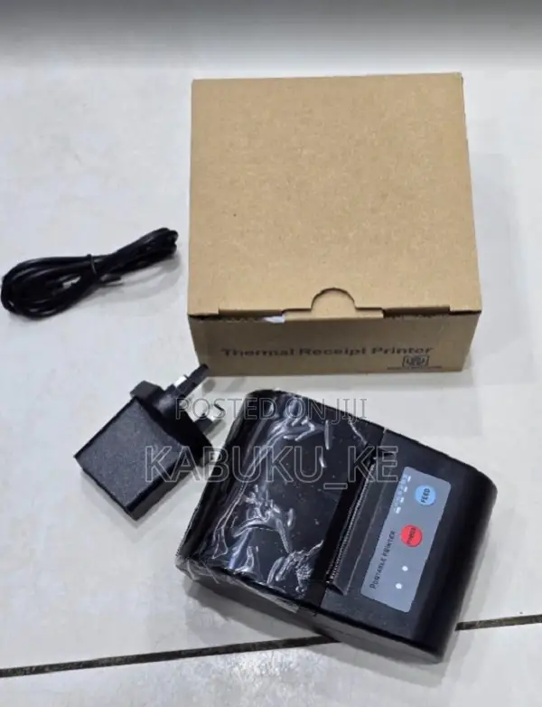 P58e Bluetooth Thermal Receipt Printer With Rechargeble Battery