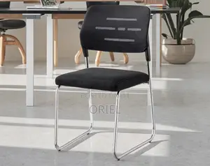 Office Chair : Mid-Back Office Waiting Mesh Chair