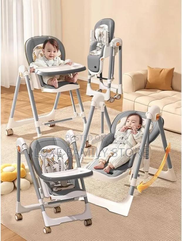 Multipurpose Baby Feeding Chair and Manual Swing - thumbnail 2