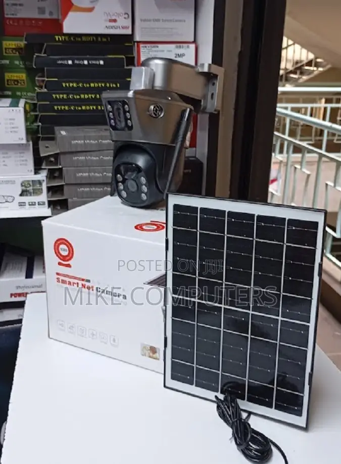 Outdoor 4g Solar Camera V380 Pro - Dual Lens