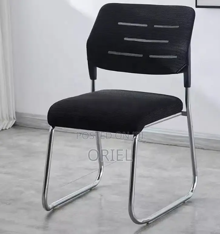 Office Chair : Mid-Back Office Waiting Mesh Chair