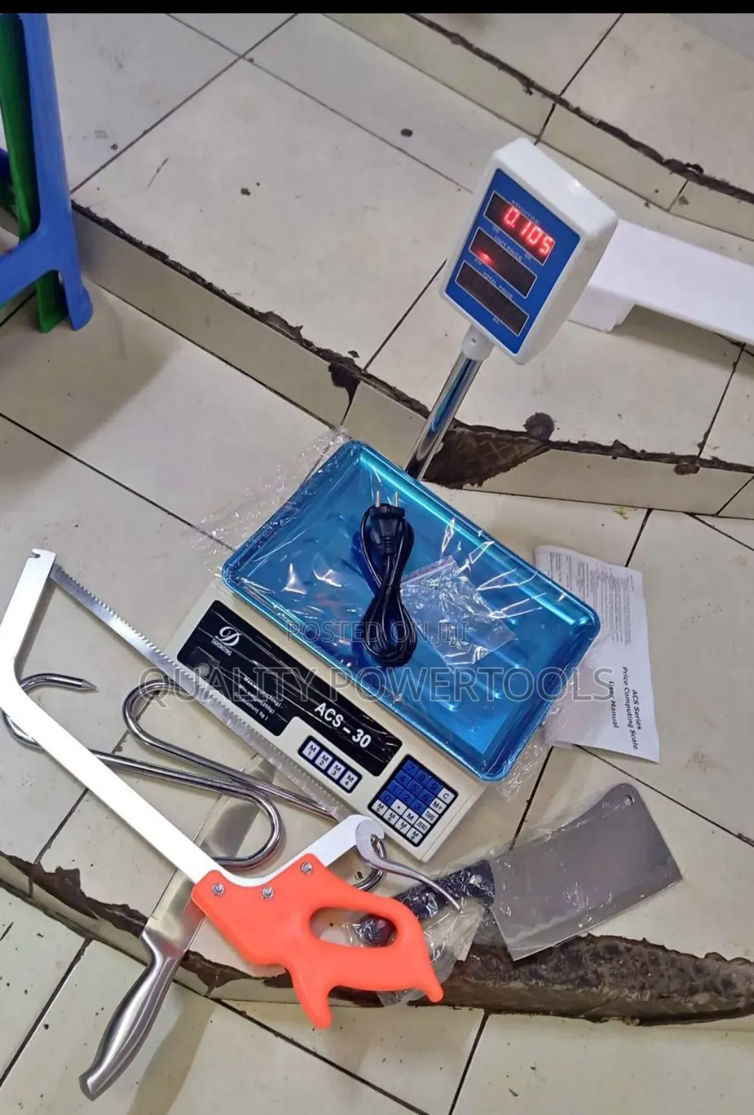 Butchery Equipments(Acs-30, Panga, Hooks)