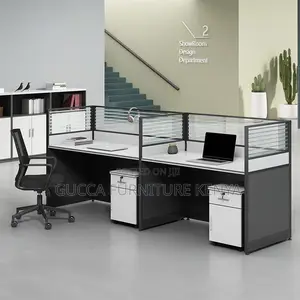 2-Seater Straight Modular Imported Work-Station