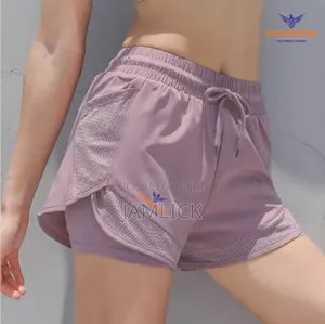 2-in-1 Women’S Gym Shorts –Sh