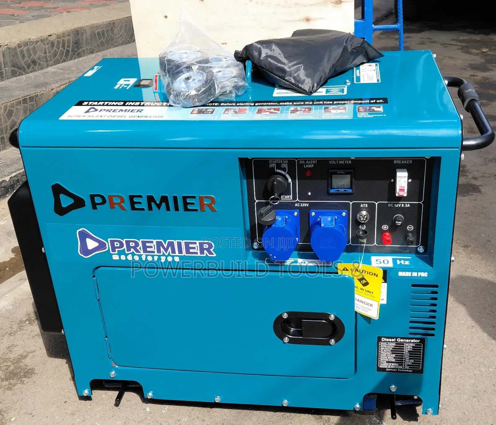 Premier 12kva Pm11000se Single Phase Diesel Generator