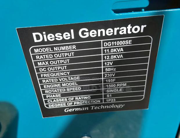 Premier 12kva Pm11000se Single Phase Diesel Generator - thumbnail 7