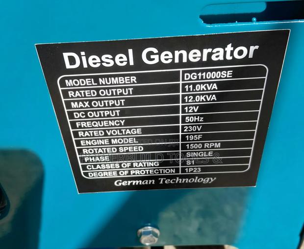 Premier 12kva Pm11000se Single Phase Diesel Generator - thumbnail 8