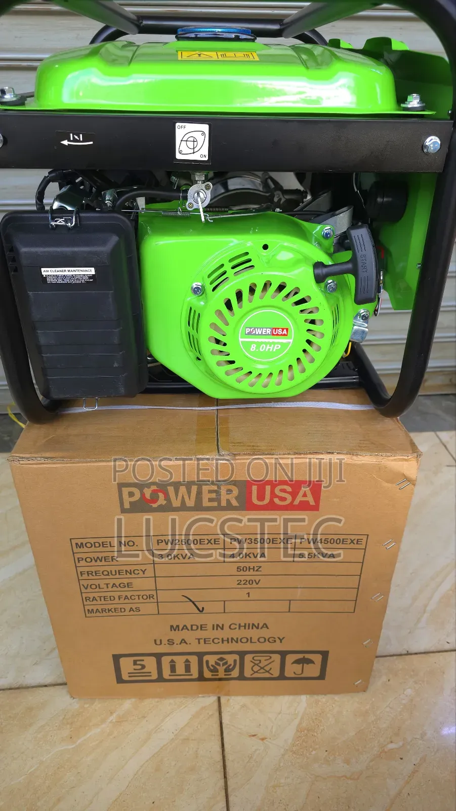 Petrol Powered Generator