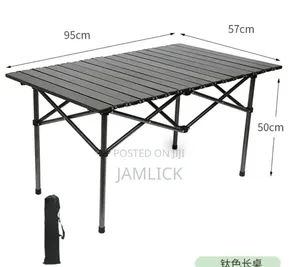 6-Person Foldable Picnic Camping Table – Sh