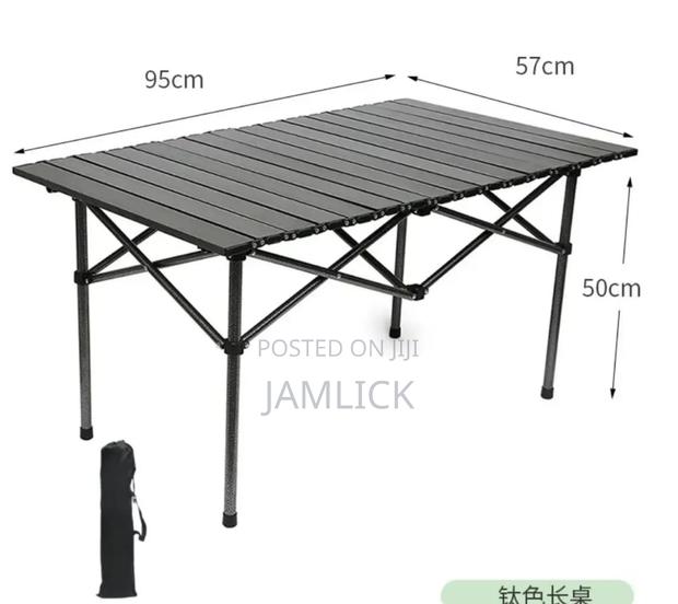 6-Person Foldable Picnic Camping Table – Sh
