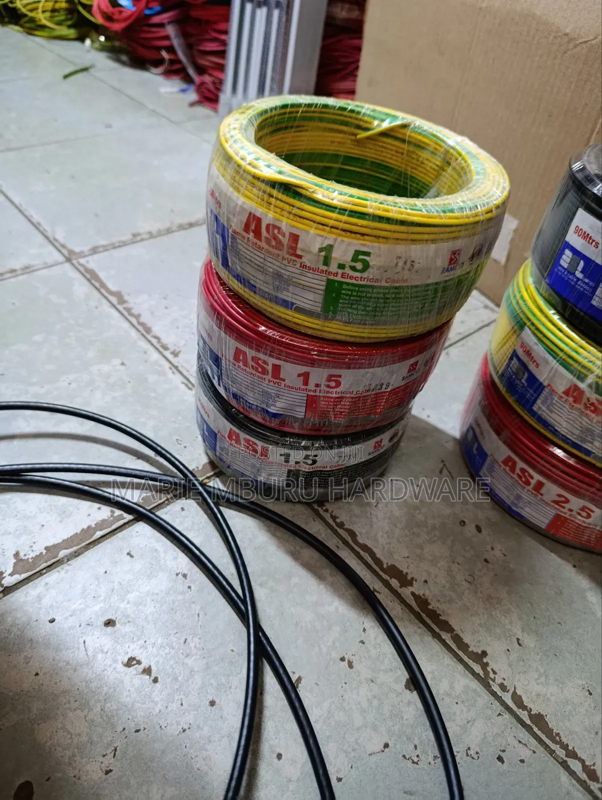 1.5mm Single Electrical Cable (Asl)