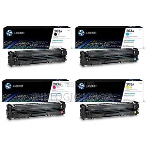 Hp 203a Black and Colour Toner Cartridges