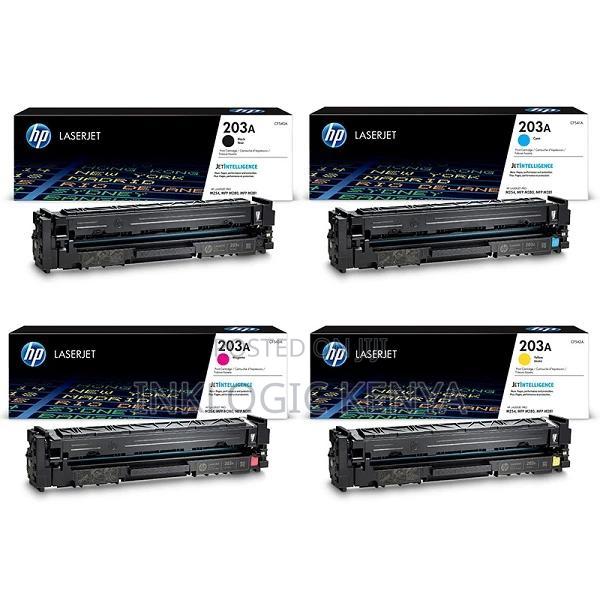 Hp 203a Black and Colour Toner Cartridges
