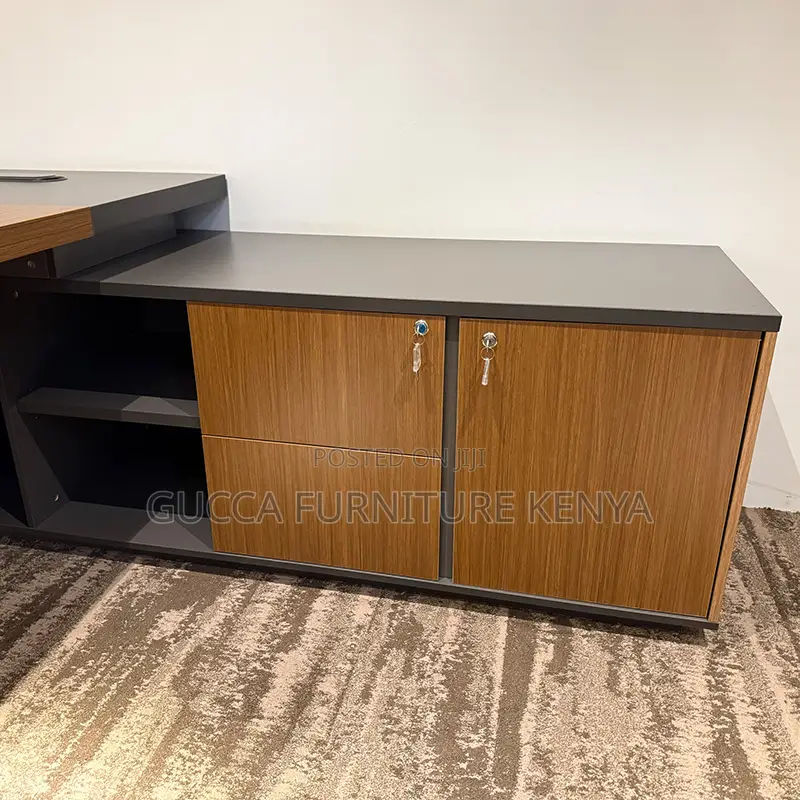 Imported Corner Executive Boss Desk – 1.8m