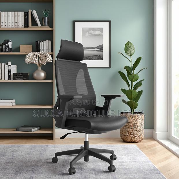 Ergonomic Swivel Study Office Chair With Arms