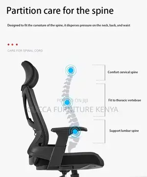 Ergonomic Swivel Study Office Chair With Arms