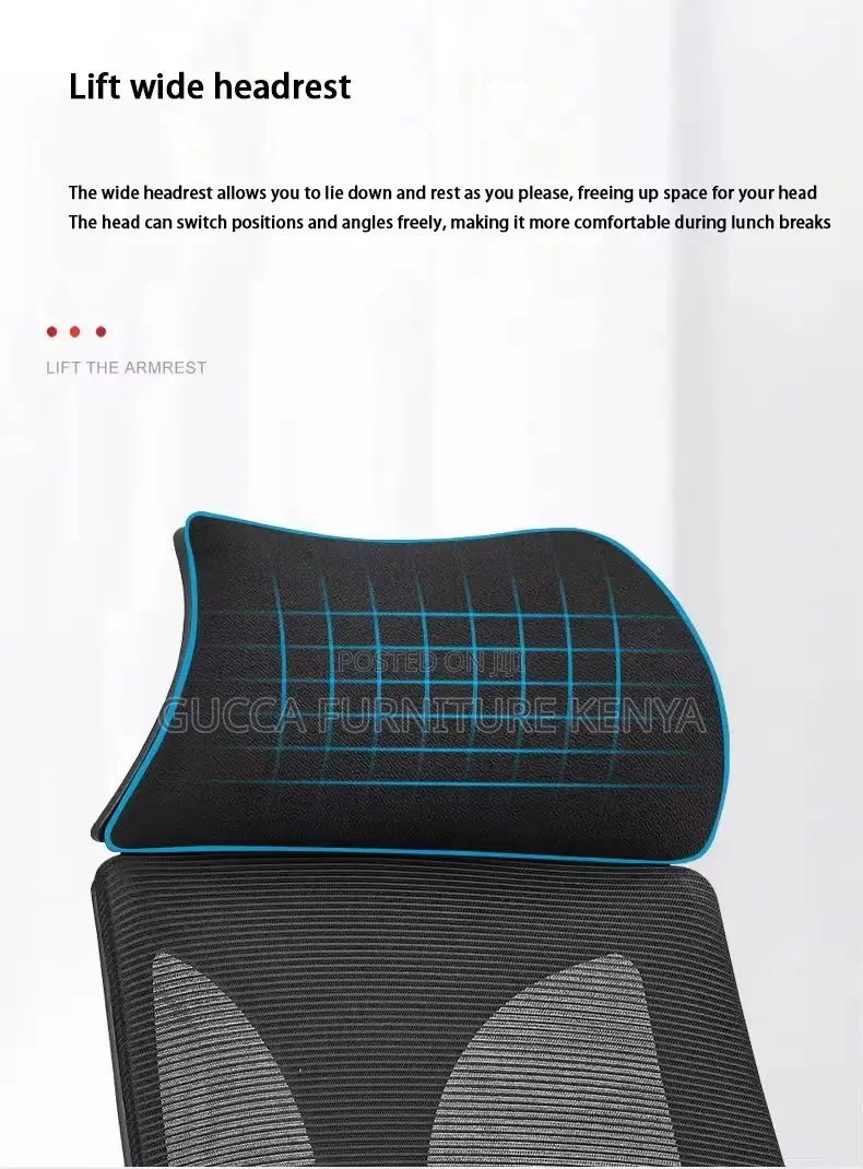 Ergonomic Swivel Study Office Chair With Arms