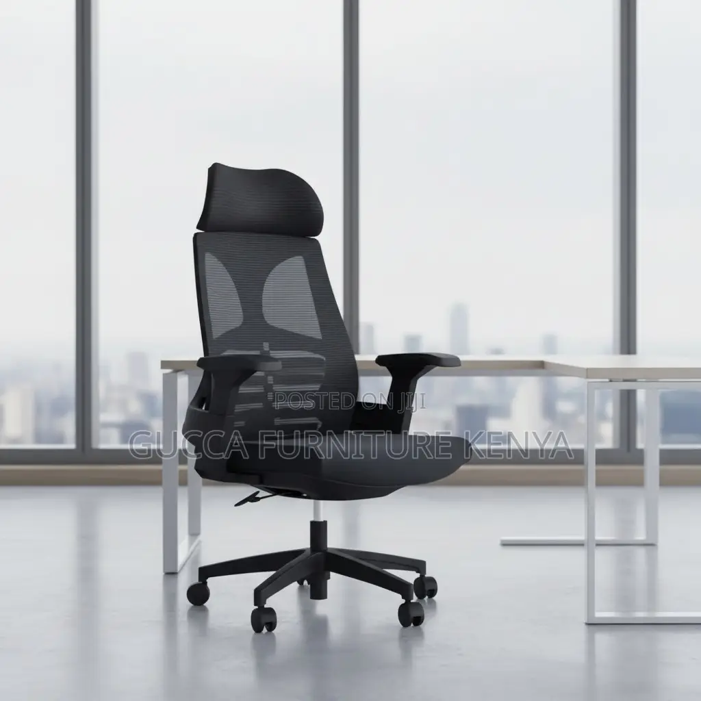 Ergonomic Swivel Study Office Chair With Arms