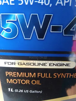 5w-40 Full Synthetic 1litre Engine Oil (Hlmando Brand)