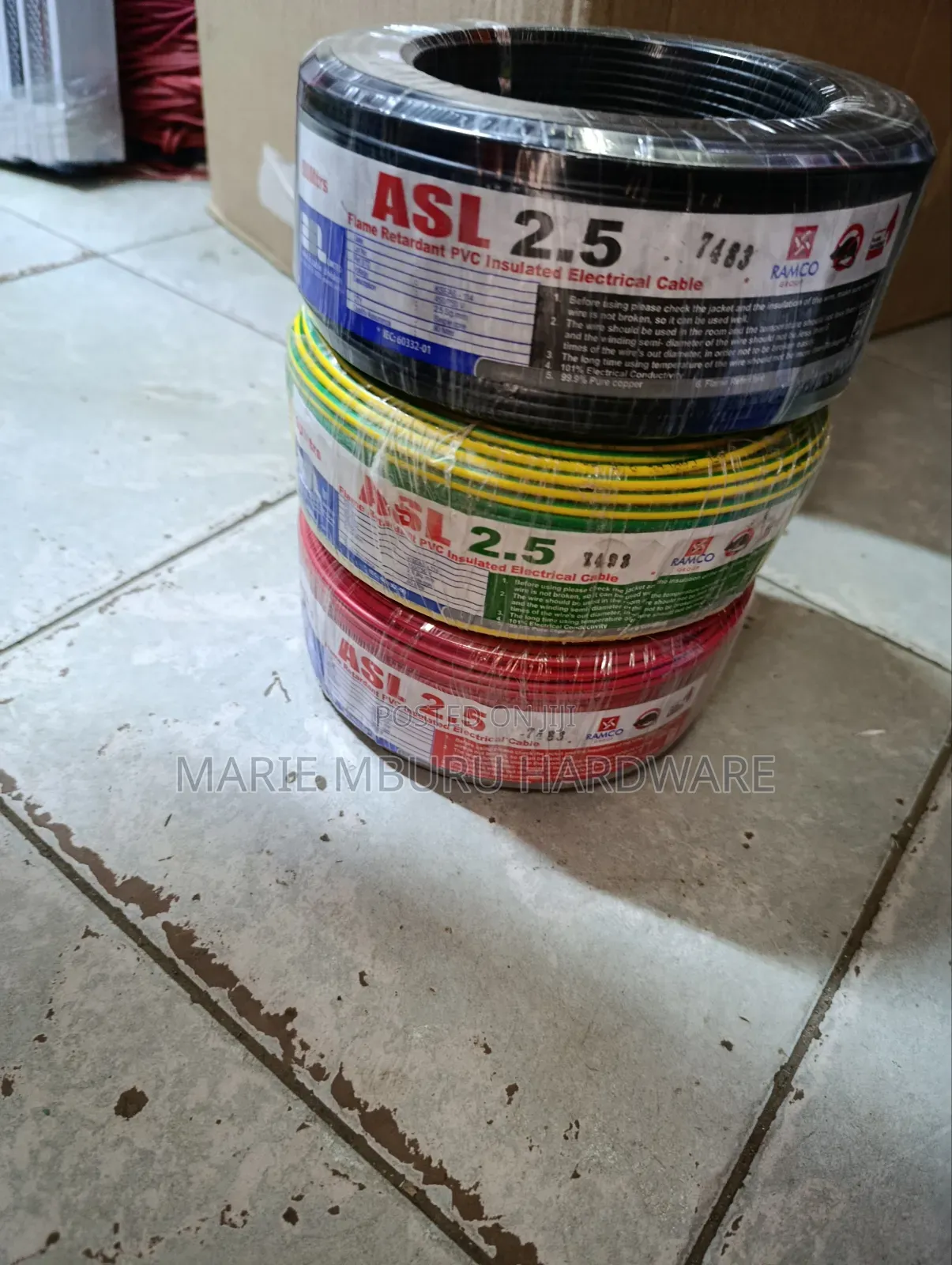 2,5mm Electric Power Cable Core