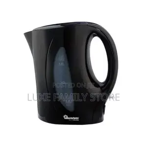 Black Ramtons 1.7l Corded Electric Kettle (Model Rm/594).