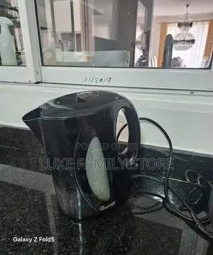 Black Ramtons 1.7l Corded Electric Kettle (Model Rm/594).