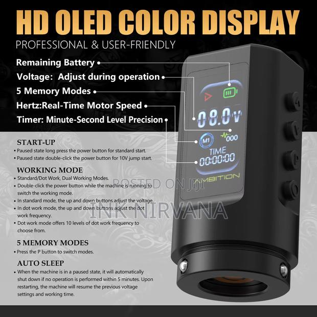 Ambition C2 Tattoo Wireless Machine Kit - thumbnail 4