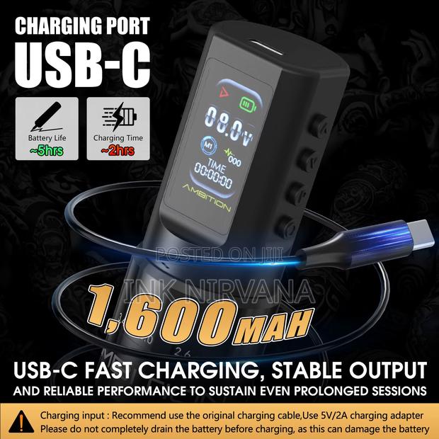 Ambition C2 Tattoo Wireless Machine Kit - thumbnail 3