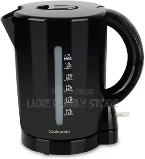 Cookworks Black 1.7l Electric Kettle.