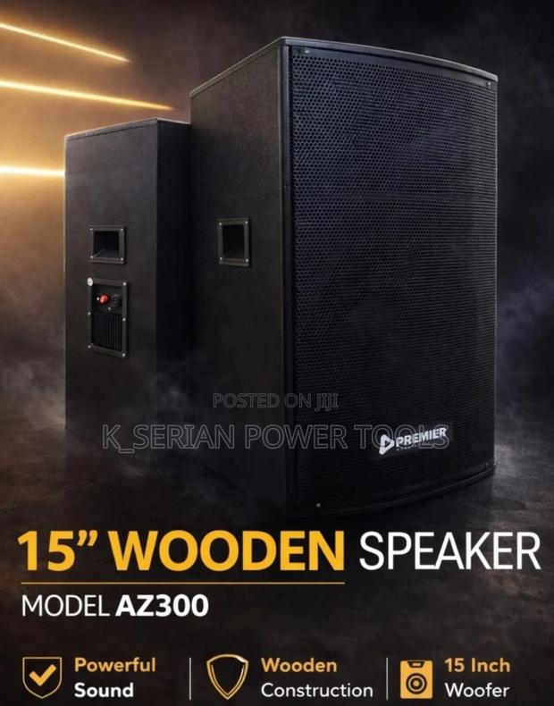 15" Inch Wooden Premier Speaker/15 Inch Woofer