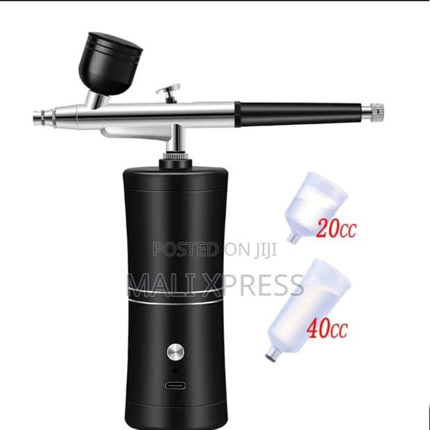 0.3mm Portable Airbrush With Compressor Kit Usb Rechargeable