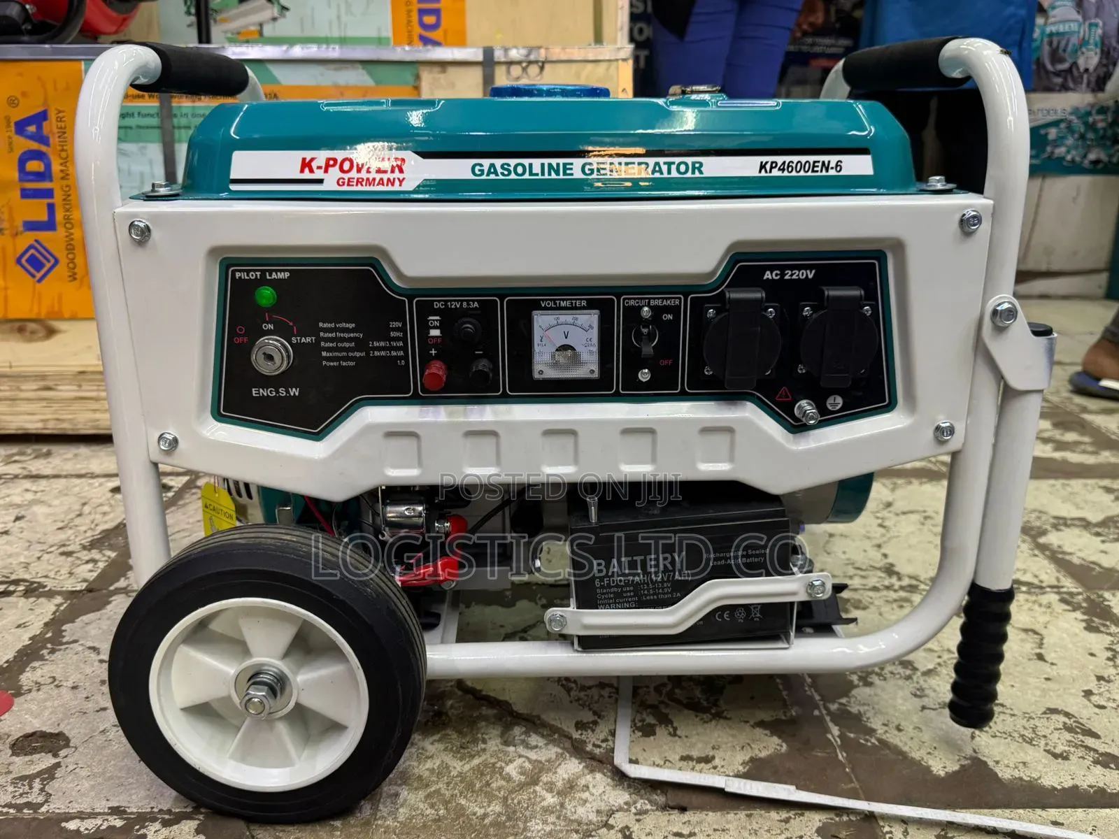 K-Power Germany Kp4600en-6 3.5kva Petrol Generator