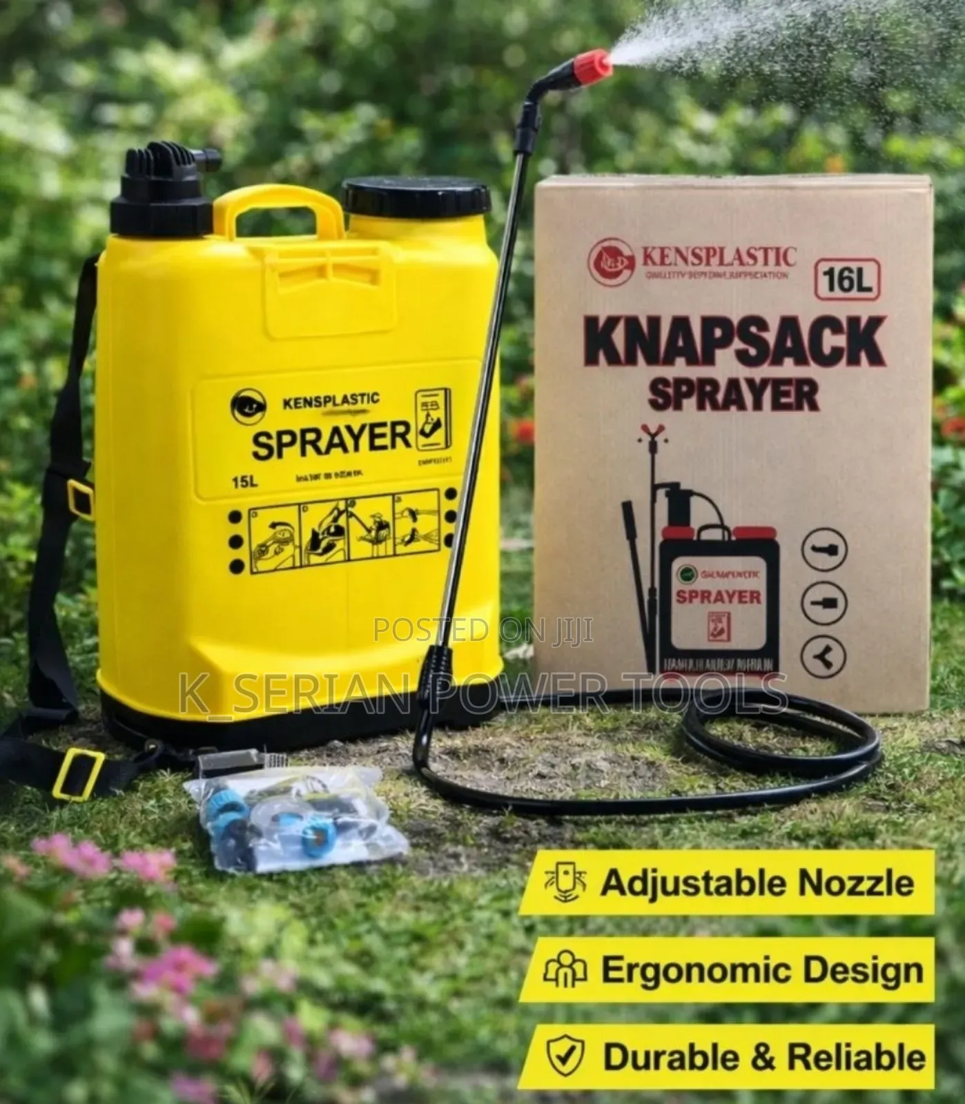 16 Litres Premier Knapsack Sprayer/Vegetable Sprayer