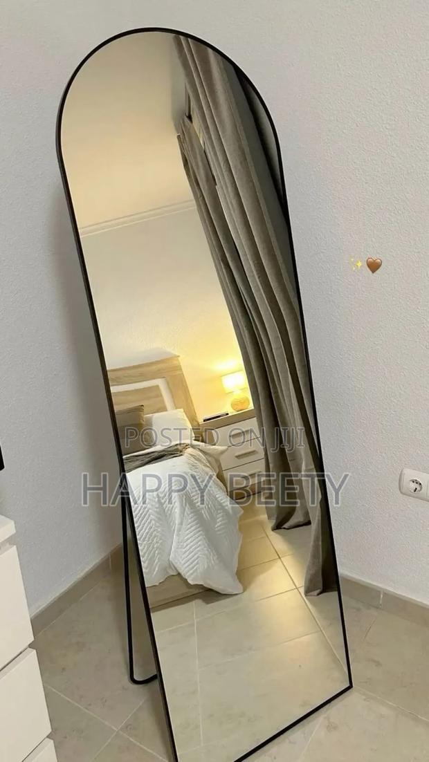 Full Length Floor Standing Framed Mirror - thumbnail 2