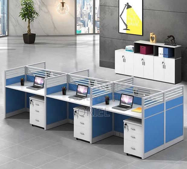 Office Workstation : 6-Way Office Working Collaborative Workstation - thumbnail 7