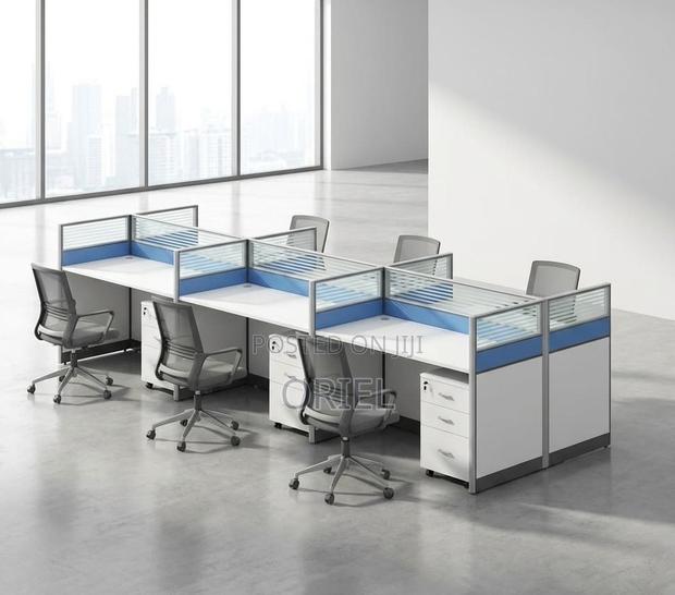 Office Workstation : 6-Way Office Working Collaborative Workstation - thumbnail 8
