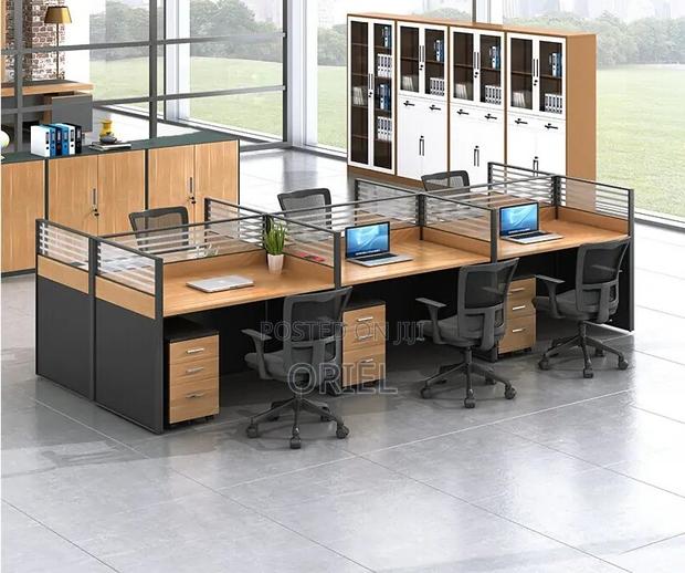 Office Workstation : 6-Way Office Working Collaborative Workstation - thumbnail 9