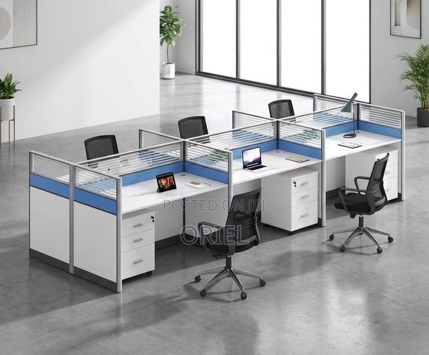 Office Workstation : 6-Way Office Working Collaborative Workstation - thumbnail 11