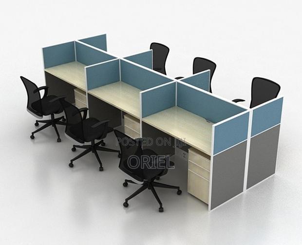 Office Workstation : 6-Way Office Working Collaborative Workstation - thumbnail 13