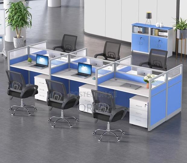 Office Workstation : 6-Way Office Working Collaborative Workstation - thumbnail 14