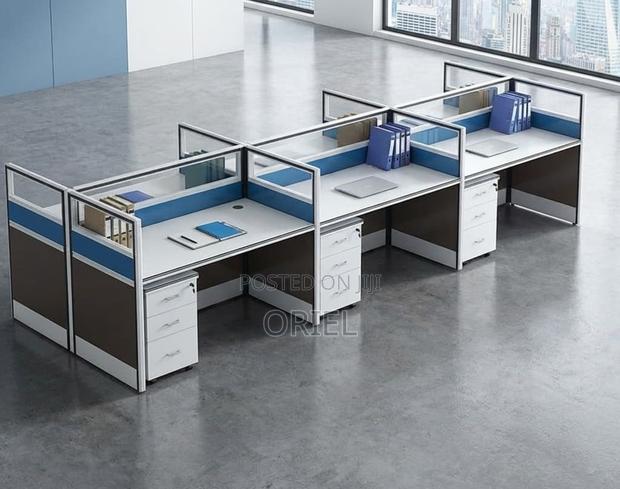 Office Workstation : 6-Way Office Working Collaborative Workstation - thumbnail 15