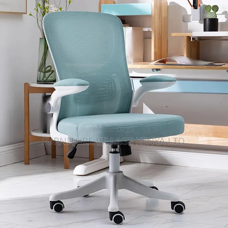Office Chair; Mid-Height Mesh Swivel Office Chair