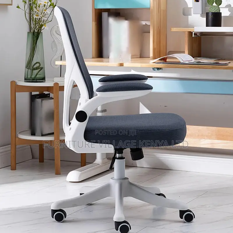 Office Chair; Mid-Height Mesh Swivel Office Chair