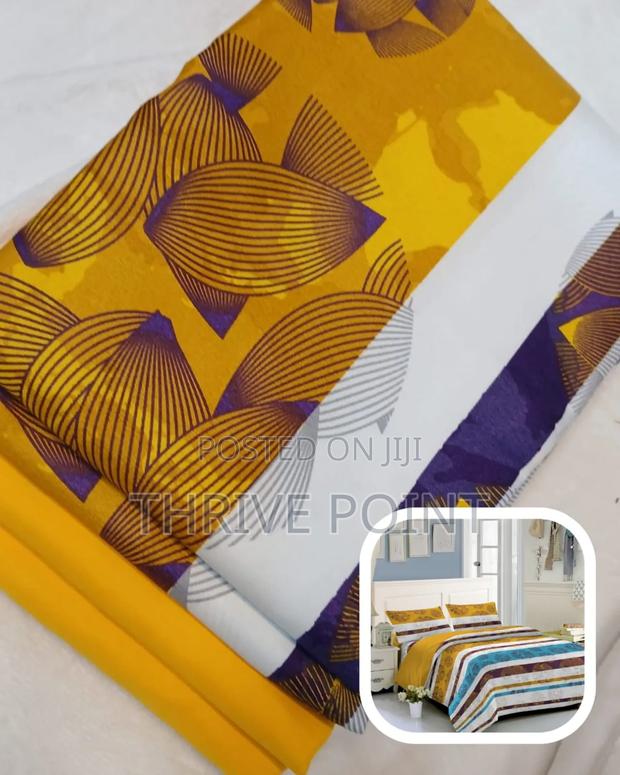 *6pc Flowered Duvet Cover Set*