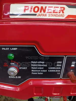 6.8kva Pioneer Japan Petrol Generator Lt6500en-6