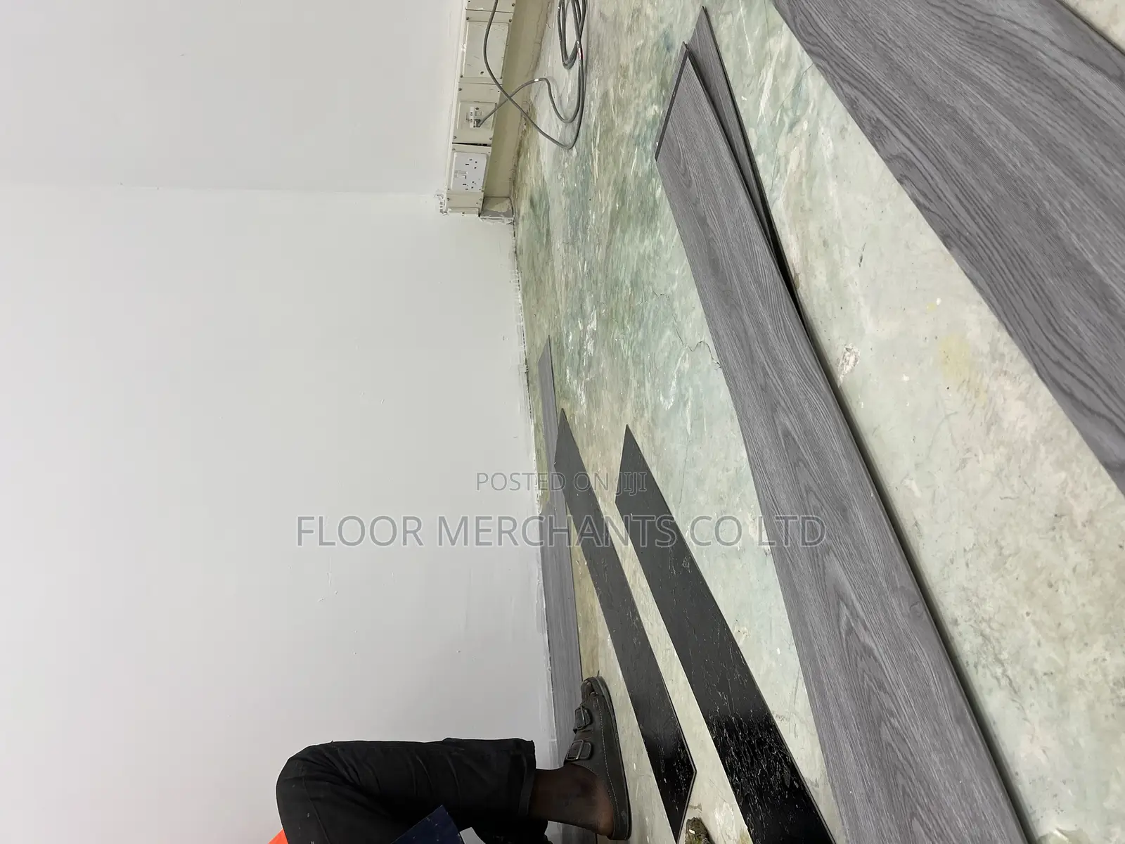 Grey Luxury Vinyl Plank