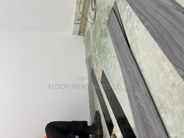 Grey Luxury Vinyl Plank - main view