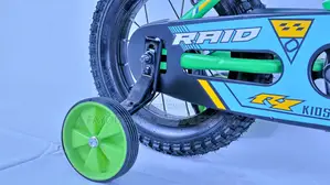 Raid Kids Size 12 With Bottle and Adjustable Seat
